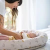 Taf Toys 2in1 kūdikio lavinamasis kilimėlis - lizdelis su žaidimų lanku Little Explorer, rusvai gelsvas
