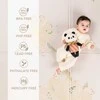 Taf Toys dvipusis storas vandeniui atsparus putų kilimėlis Fold and Fun, 140× 140 Bloom
