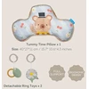 Taf Toys ergonominė lavinamoji veiklos pagalvėlė pilvuko laikui Bear