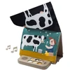 Taf Toys muzikinė lavinamoji knygelė pilvuko laikui Farm Musical Tummy Time Book, 0 mėn.+