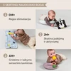 Taf Toys Tummy Time Essentials Kit lavinamasis rinkinys gulėjimui ant pilvuko, 7 dalių