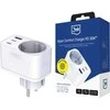 3Mk apsaugos priedai - 3mk komfortiškas įkroviklis GaN 30W QC PD PPS 2C1A1S Baltas