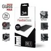 3mk hibridinis stiklas FlexibleGlass Max, skirtas Samsung Galaxy A50 juodas rėmelis