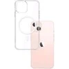 Dėklas Apple iPhone 14 Plus suderinamas MagSafe 3mk Magseries - skaidrus
