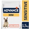 None ADVANCE DOG MINI ADULT SESITIVE 1,5 KG - visavertis maistas mažų veislių suaugusiems šunims su jautria virškinimo sistema