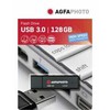 AgfaPhoto USB 3.2 Gen 1 128GB juoda