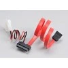 Akasa SATA Combo Cable Slimline iki SATA / Molex – 40cm