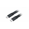 Akasa Type C to Type C Adapteris Cable PROSLIM - Juodas