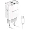 Aligator Smart tinklo įkroviklis 2.4A USB-C baltas