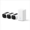 „Eufy Cam E40“ 3 kamerų rinkinys („HomeBase S380“) Baltas