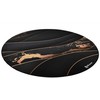 Arozzi Zona Round Floor Pad | Juodas/Gold