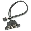 ASRock reduktorius USB 2.0 (9 kontaktų) iki 2 x USB 2.0