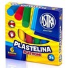 Astra Apvalus plastilinas vaikams 6 spalvos