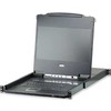 Aten CL6708MW 8 prievadų USB DVI vieno bėgio plačiaekranis LCD KVM jungiklis | Aten | KVM per IP jungiklis su Daisy-Chain prievadu ir USB periferiniu palaikymu | CL6708MW