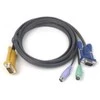 SECOMP ATEN 2L-5203P KVM kabelis VGA PS2 3,0 m 118 colių