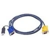SECOMP ATEN 2L-5201U KVM kabelis VGA USB 1,2 m 47 colių