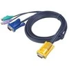 ATEN 2L-5202P ATEN KVM kabelis HD15-SVGA PS/2 PS/2 - 2m
