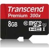 Karta Transcend Premium Micro SDHC 8 GB 10 klasės UHS-I/U1 (TS8GUSDCU1)