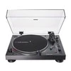 Patefonas Audio-Technica AT-LP120X analoginis ir USB, Sidabrinės spalvos