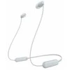 Belaidės į ausį įdedamos ausinės Sony WI-C100, Baltos
