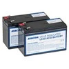 AVACOM AVA-RBP02-12090-KIT - baterija, skirta CyberPower, EATON, Effekta, FSP Fortron, Legrand