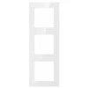 Trigubo rėmo lizdas Avatto N-TS10-Frame-W3 (baltas)