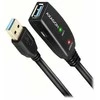 Axagon Active prailginimo USB 3.2 Gen 1 A-M > A-F laidas, 10 m ilgio. Maitinimo variantas.