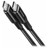 Axagon Data and charging USB 2.0 kabelio ilgis 2 m. PD 60W, 3A. Juodas braided.