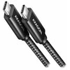 AXAGON | Duomenų ir įkrovimo USB4 Gen 3x2 laidas, 1 m | BUCM3-CM15AB | USB C tipo - USB C tipo