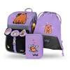 Baagl ergonomiškas mokyklinės kuprinės rinkinys vaikams, 18 l, poliesteris, Zippy Set 3