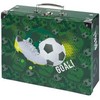 BAAGL Składana dėklas szkolna Futbolo kamuolys su okuciami Presco Group