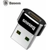 Baseus USB-C – USB-A adapteris 3A – Juodas