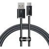 Baseus CALD000616 Kabelis USB-A (M) - USB-C (M) 1 m pilka