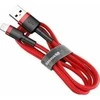 Baseus Cafule USB Lightning kabelis 2.4A 1m - Juoda / Raudona