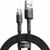 Baseus CATKLF-AG1 Kabelis USB-A (M) - USB-C (M) 0.5 m juoda