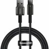 Baseus volframo auksinis kabelis USB prie USB-C, 100 W, 2 m (juodas)