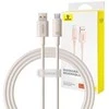 Greito įkrovimo kabelis Baseus USB į USB-C Habitat Series 1m 100W (rožinis)