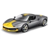 Bburago Ferrari 296 GTB Assetto Pilkas/Geltona 1:18 BBURAGO