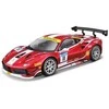 Bburago BBU 1:24 Ferrari Racing 488 Challenge Raudona 26586