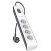 Belkin 4 lizdų maitinimo lizdas 2m, baltas (BSV400ca2M)