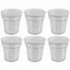 Kavos Puodelių Rinkinys - Bialetti Bicchierini 6x 60 Ml Balti