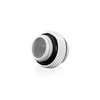 Bitspower Adapteris tiesus G1/4 col. AG į G1/4 col. AG – baltas