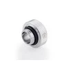„Bitspower Touchaqua“ adapteris, jungiantis G1/4 colio AG į 16 mm išorinį kietąjį vamzdį – 2 vnt. pakuotėje, sidabrinis