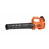 Black &amp; Decker Juodas &amp; Decker Akumuliatorinis lapų pūstuvas Juodas &amp; Decker BCBL200L-QW; 18 V; 1x2,0 Ah akum.
