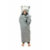Cozy Noxxiez Blanket Husky -pehmopeitto, harmaa
