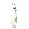 Cozy Noxxiez Noxxiez gyvūnų antklodė su gobtuvu - Panda