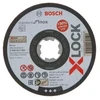 BOSCH pjovimo diskas PRO nerūdijančiam plienui ir metalui, 115 × 1,6 × 22,23 mm, X-Lock, tiesus (2.608.619.362)