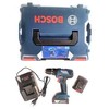 Bosch Akumuliatorinis smūginis gręžtuvas-suktuvas GSB 18V-21, 2x2.0Ah