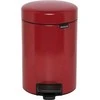Brabantia „NewIcon“ šiukšliadėžė su pedalu, 3 l, aistros raudonumo