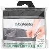 Brabantia skalbinių maišelio keitimas. skirta skalbinių selektoriui 55L pilka